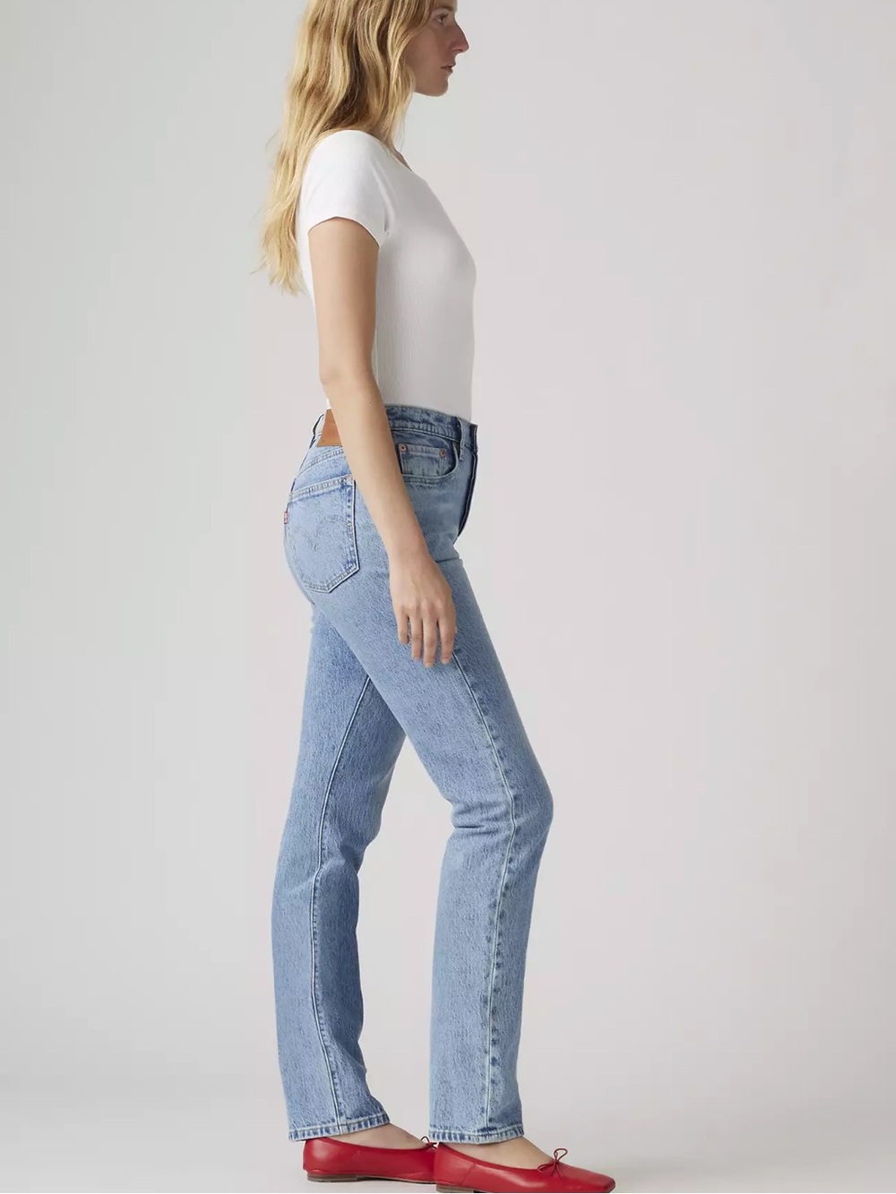 Levi's 501 ORIGINAL FIT WOMEN'S JEANS size 27x30 - Picture 4 of 8